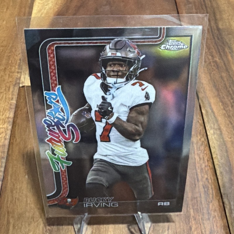 2025 Topps Chrome - Future Stars Bucky Irving #FS-11 Refractor
