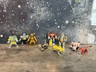 Lot Vintage POWER RANGERS Mini Action Miniature Figures MMPR