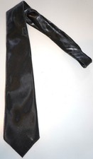 GRAY METALLIC SHINY HANDMADE SILK NECKTIE