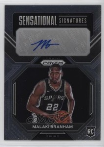 2022-23 Panini Prizm Sensational Signatures Malaki Branham #SS-MR Rookie Auto RC