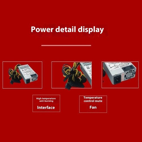 250AB-24 100-240V 200/250/400/500W PC Power Supply Desktop Computer - Picture 2 of 12