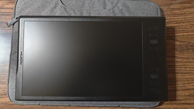 Huion Q11K Graphics Tablet Wired with Pen, Carrying Case, Cables, Drawing Glove