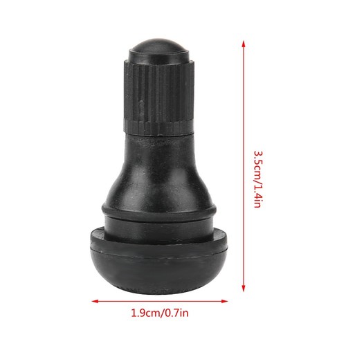 100 Pcs Car Motorcycle Universal Replacement Snap In Tire Tyre Valve Stem - Picture 7 of 13
