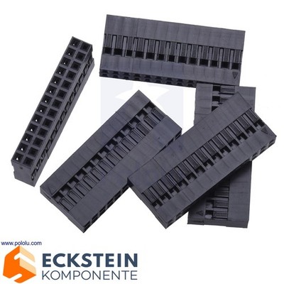 0.1'' (2.54mm) Crimp Connector Housing: 2x13-Pin 5-Pack