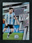 2025 Panini National Gold LIONEL MESSI White Sparkle Prizm SP Argentina #58
