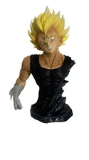 16.5cm Dragon Ball Majin Vegeta Bust Anime Action Figure Model Statue Collection