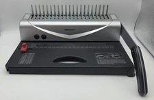 Makeasy Comb Binding Machine For A4 A5 Letter 21-Hole 450 Sheet W/ 100 Combs