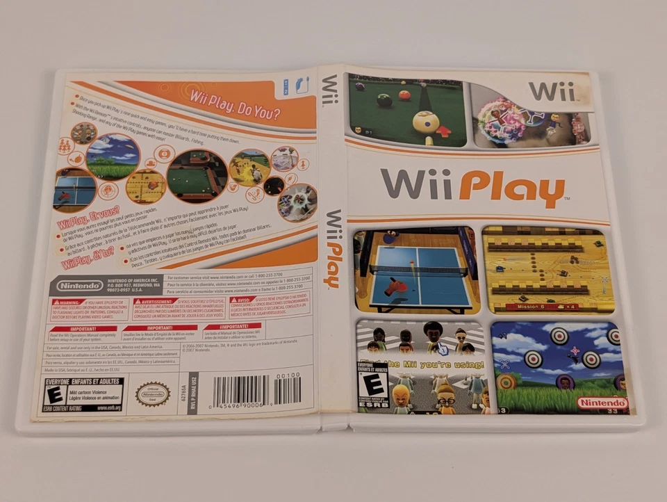 Wii Play Sports Games (Nintendo Wii, 2007) ➡️CIB  - Tested - Near Mint 📀! - Image 4 of 4