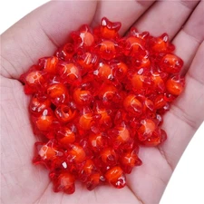 Star Beads Double layer 100Pcs 12mm DIY Craft Wholesale For Jewelry Making