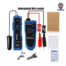 KOLSOL F02 Pro Underground Cable Locator Trace Pet Fence Wire Detect Cable Break