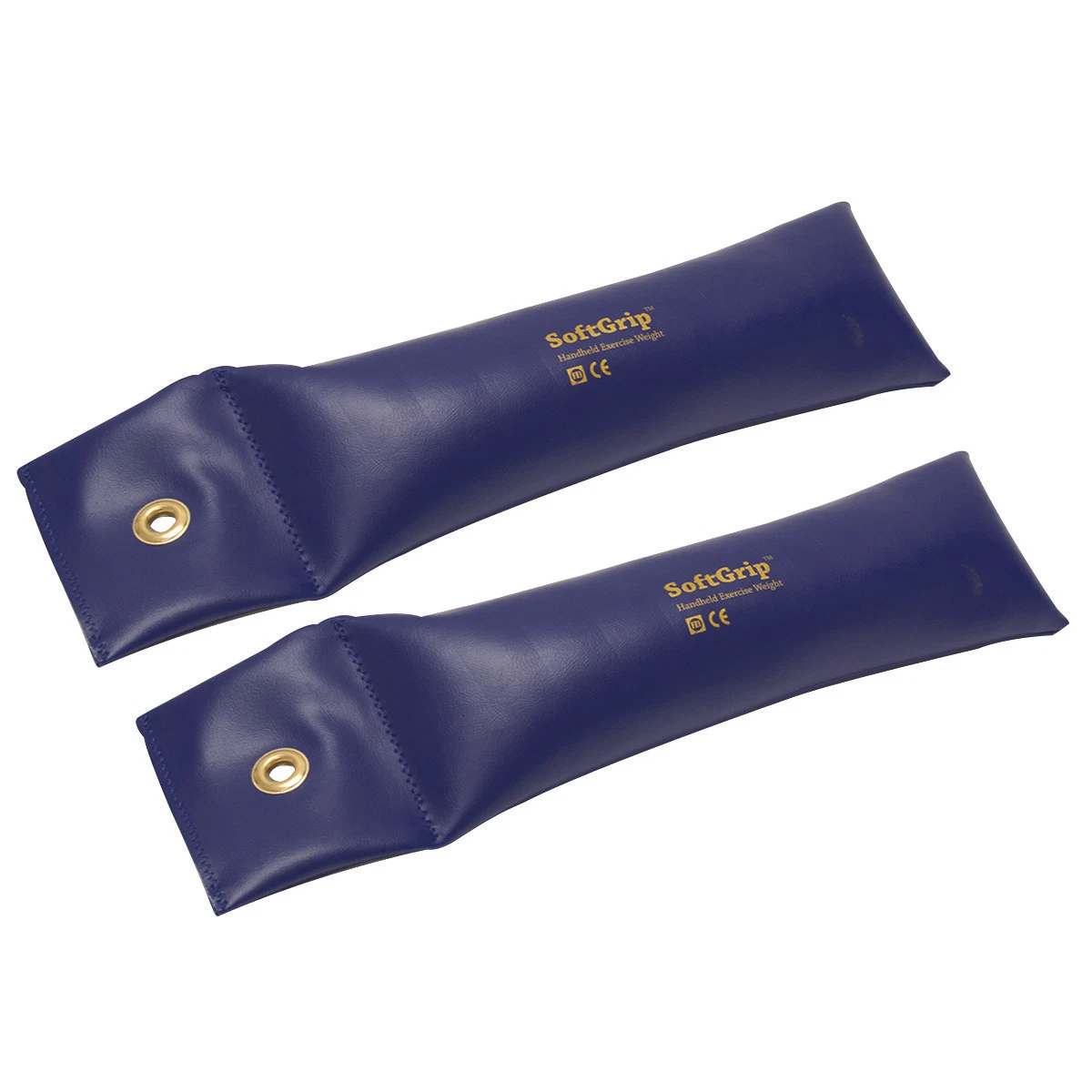 CanDo SoftGrip Hand Weight - 9 lb - Blue - pair