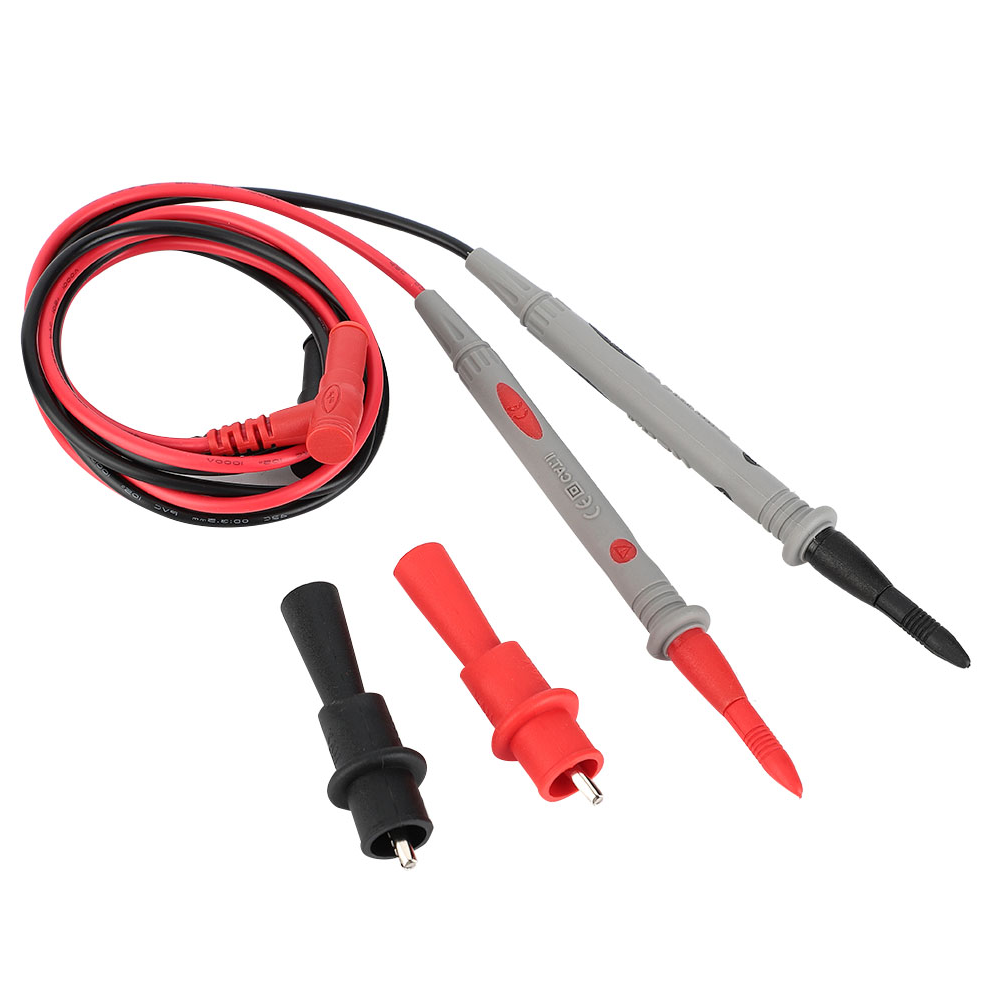 PT1006 Digital Multimeter Crocodile Clip Probe Pen 1000V 20A Test Lead Cable