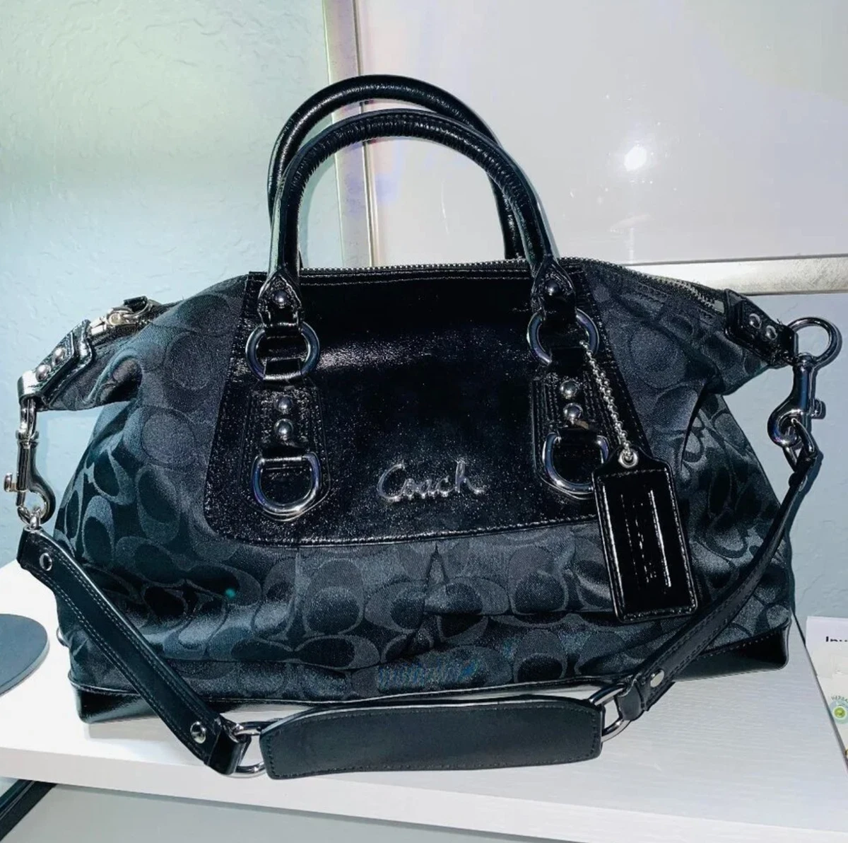 Coach Ashley Signature Satchel for sale - eBay