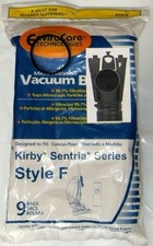 9 F Style Microfiltration Vacuum Bags for Kirby Sentria I  II G10D  FREE BELT