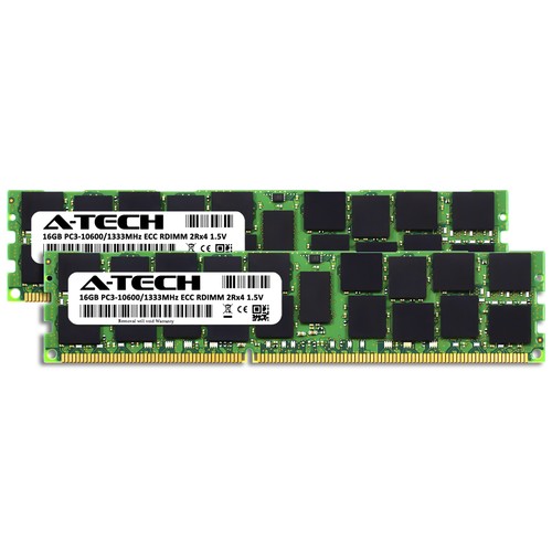 32GB 2x 16GB PC3-10600R RDIMM Supermicro B9DRG-E X8DT3-F X9DRW-3LN4F+ Memory RAM - Picture 2 of 3