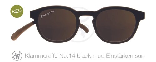 Klammeraffe #14 Sun Lesebrille Neckholder Brille zum Umhängen by EYE-NET - Bild 2 von 9
