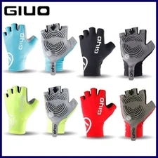 Giyo Breaking Wind Cycling Bicycle Lycra Fabric  Anti-slip Half Finger Gloves
