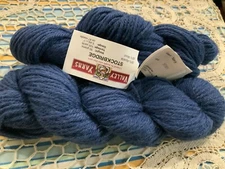 Valley Yarns Stockbridge Alpaca Wool Navy Peru, 2 hanks
