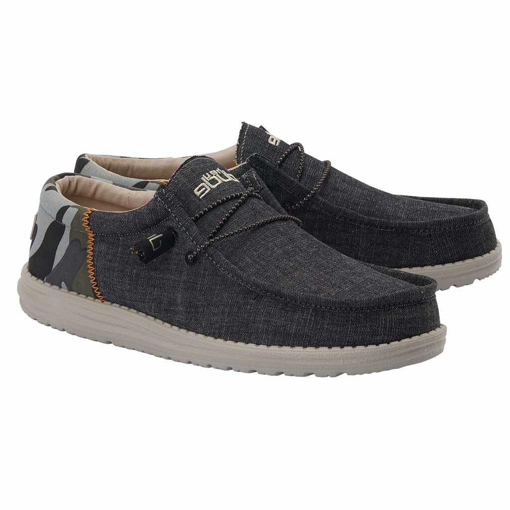 Hey Dude Men's Wally Funk Camo Dark 