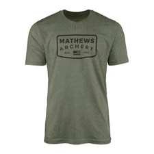 Mathews Green Emblem Tee Large