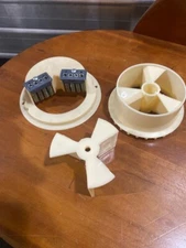 Adjustable Super Deep Vending Wheel Set Oak Eagle A&A Candy Nut Chicle Gum 