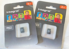 Integral 2GB MicroSD 2GB flash memory Set of 2