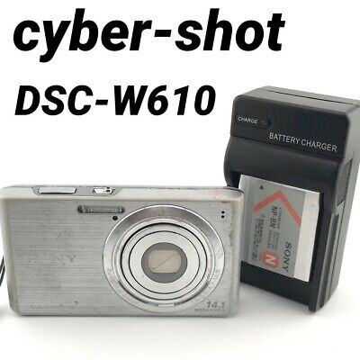 SONY DSC-W610 Cyber Shot silver Digital Camera 4x Zoom 14.1 SONY DSC-W610 Cyber Shot silver Digital Camera 4x Zoom 14.1