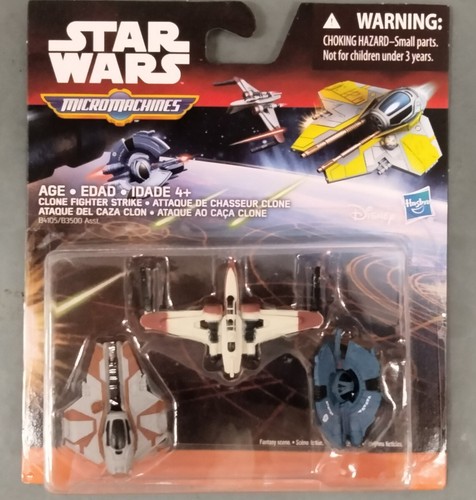 Lotto 8 micro macchine Star Wars 24 veicoli X-Wing Tie-Fighter *NUOVI* NOS NUOVI CON SCATOLA - Foto 16 di 19