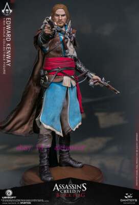 Damtoys 1/6 Dms003 Black Flag Edward Kenway Action Figure In Stock