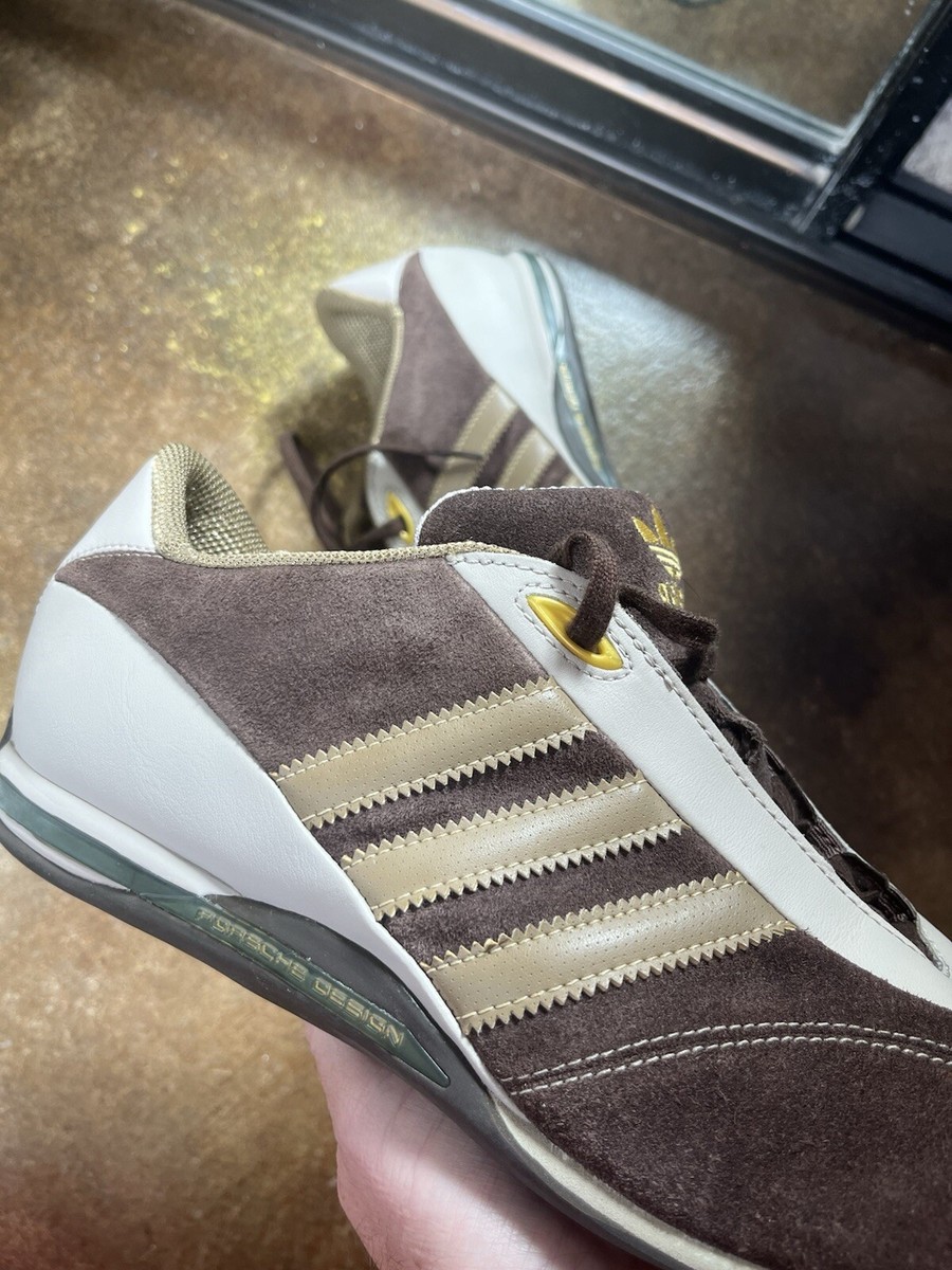 adidas Porsche design ダークブラウン　本革 Adidas PORSCHE DESIGN Driving Shoes Men's 9.5 US Brown