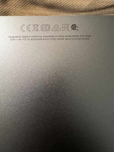Blue iMac 24" A2439 2021 Case Back Rear Housing - Picture 6 of 6