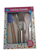 Li'l Gourmet Toysmith Cooking Utensils Set Toy Gift for Children 5 Piece - used