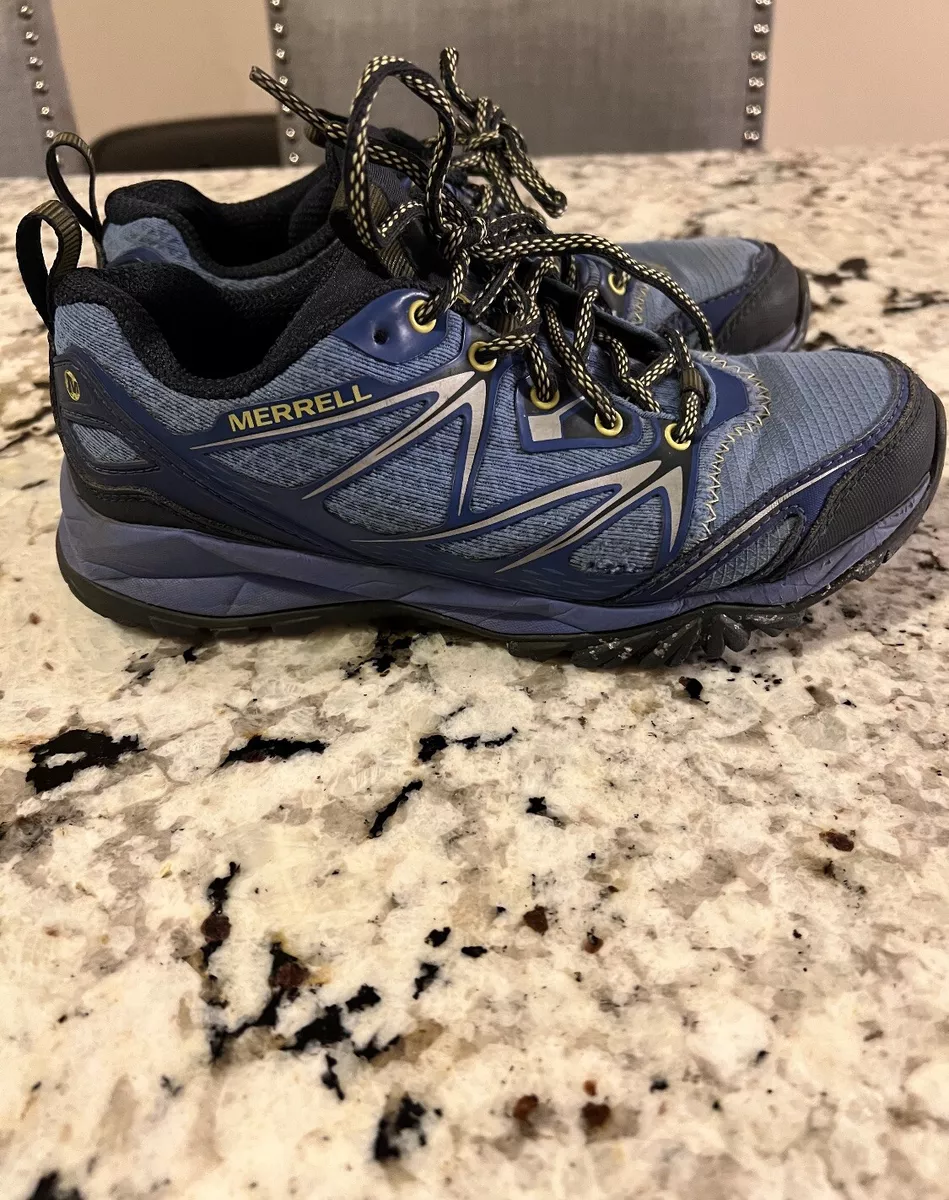 Merrell Unifly Hiking Women s Size 7 Performance Footwear Lace Up Purple Shoes