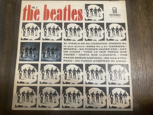 THE BEATLES Vol. 3 LP Mexican pressing SLEM 045--Great condition Works Good Rare
