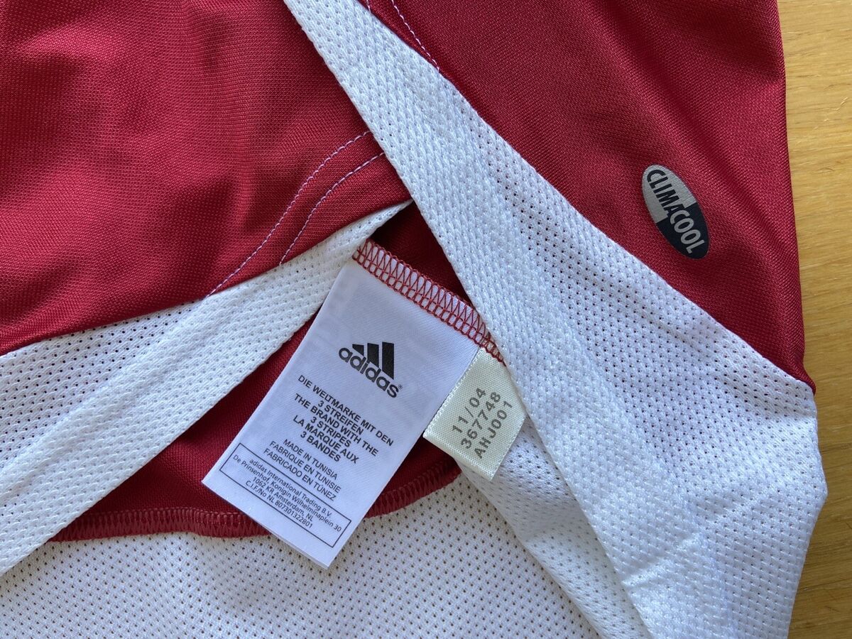 DENMARK 2004 2006 HOME FOOTBALL SHIRT SOCCER JERSEY ADIDAS DENMARK 2004 2006 HOME FOOTBALL SHIRT SOCCER JERSEY ADIDAS