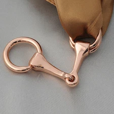 Fashion Rose Gold Scarf Ring Jewelry Holder Brooch for Silk Scarves Women Gift