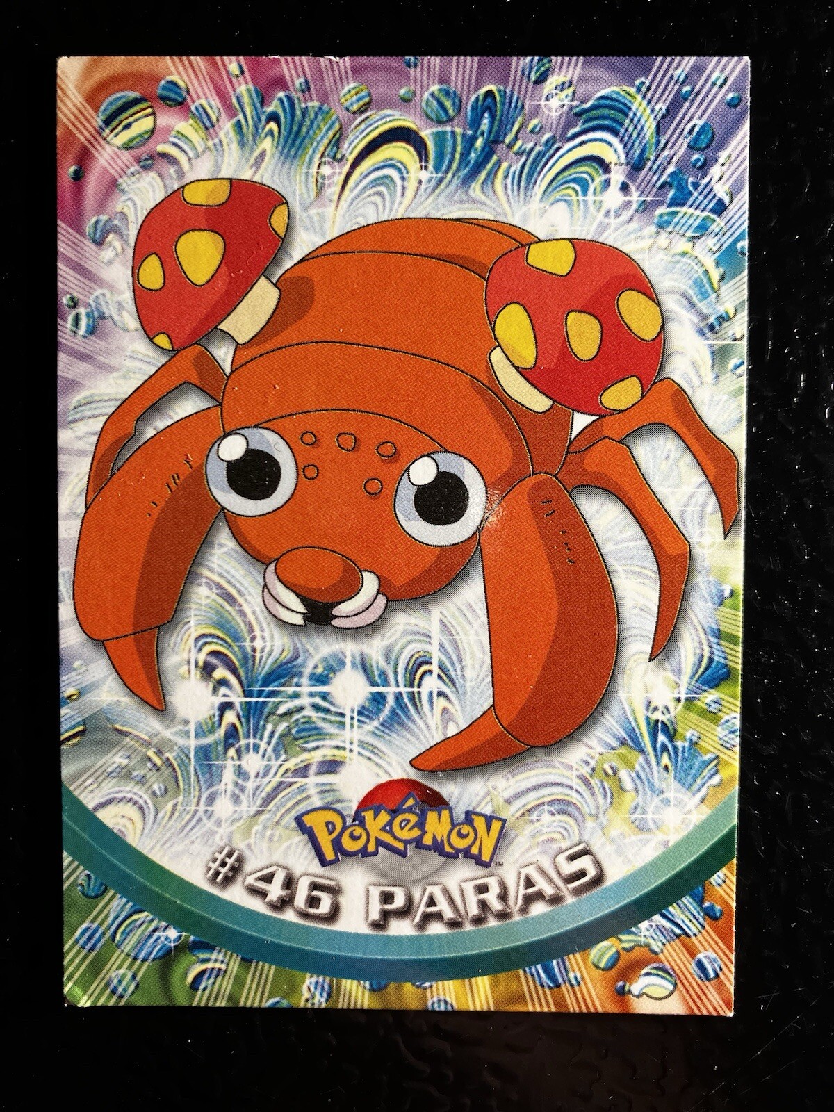 Vintage Topps Paras Pokemon Trading Card #46
