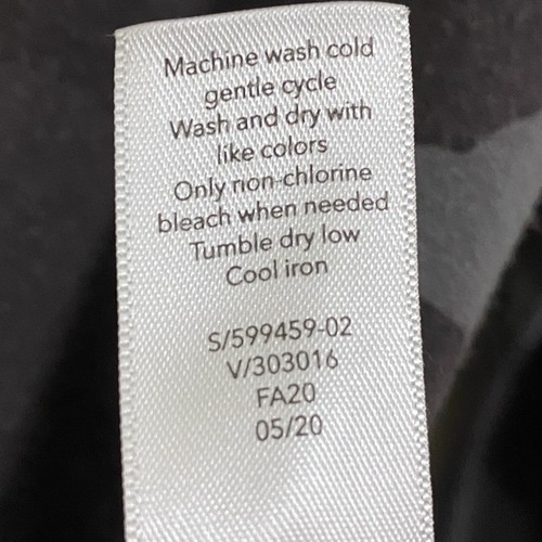Athleta Girl Cozy Cross Your Fingers Sweatshirt Camo Gray Thumbhole 599459 L2 - Picture 9 of 9