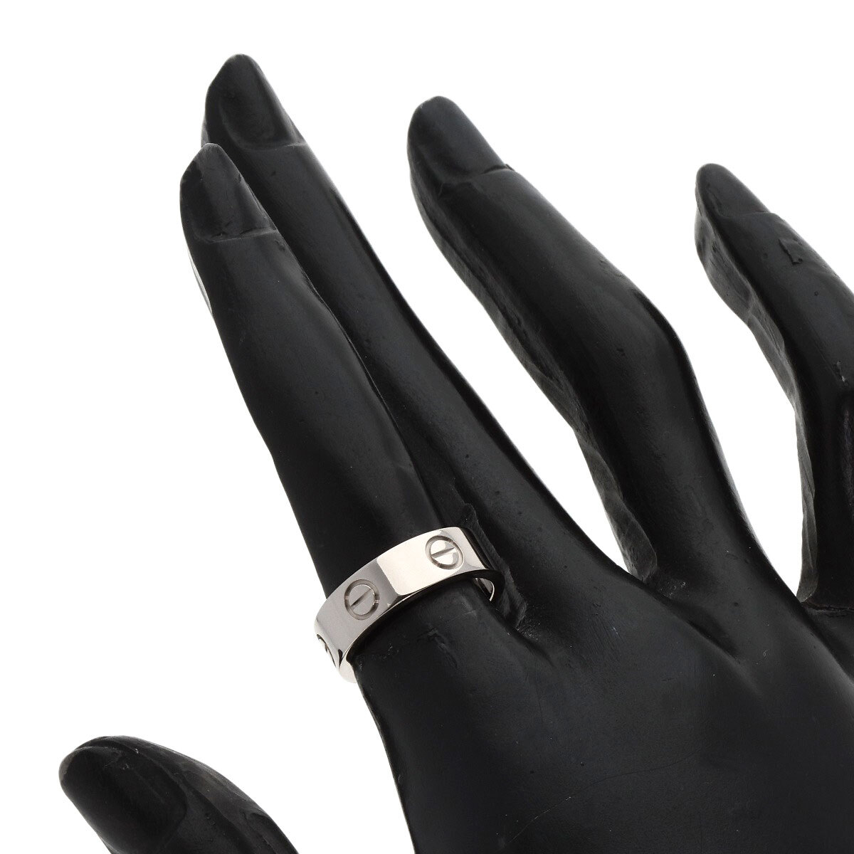 Cartier Love Ring YG 10号　#50 CARTIER Love Solitaire 0.70ct Diamond Ring 18K White Gold
