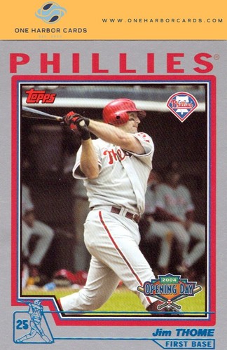 2004 Jim Thome #1