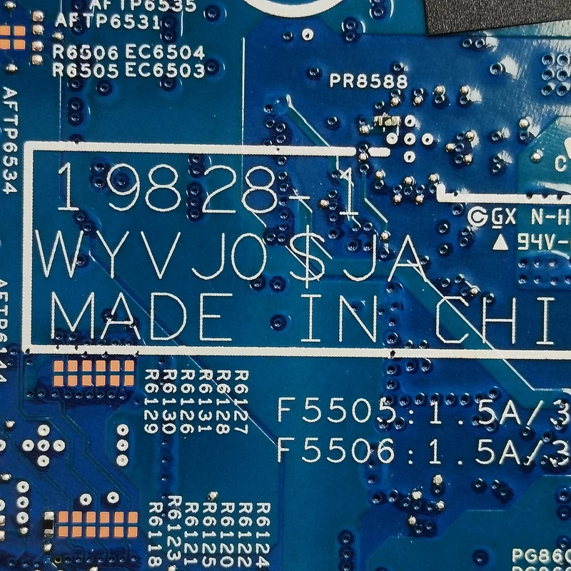 0G72HV For Dell Inspiron 7506 2-IN-1 BLACK Motherboard 19828-1 i7-1165G7 16GB 6