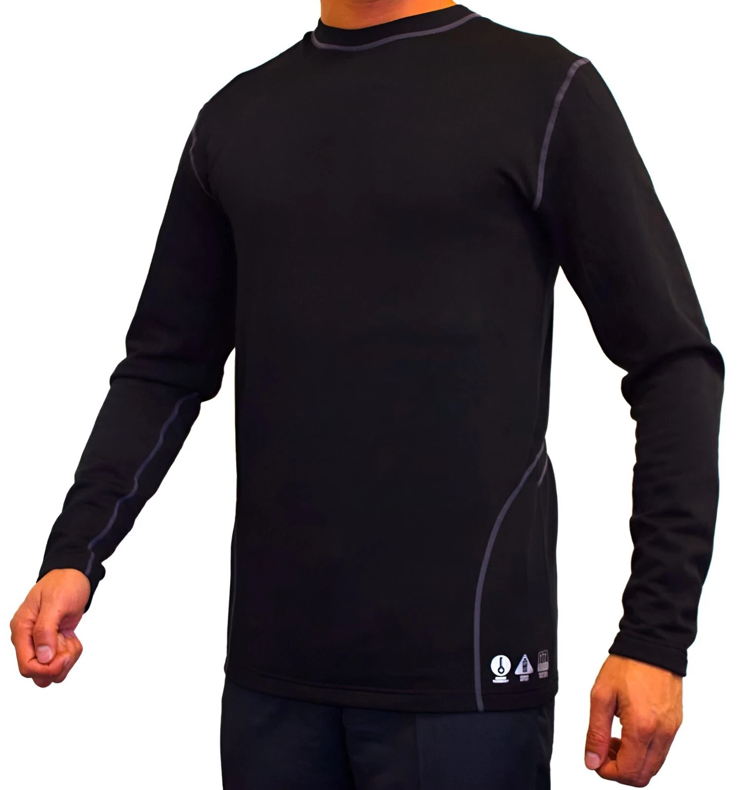 +Venture 7.4 Volt Battery Heated Base Layer Top Black Men Large # VH-700M-L