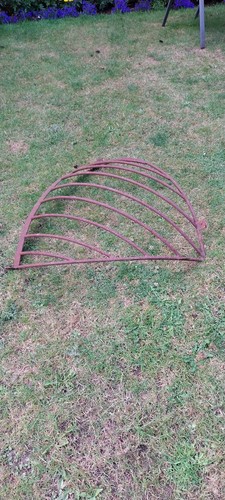 Victorian Large Wrought Iron Hay Rack / Garden Corner Planter - Picture 2 of 5