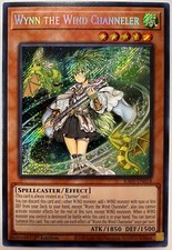 Yugioh! - Wynn The Wind Channeler - RA01-EN018 - Secret Rare - NM/M
