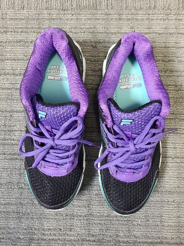 Fila Damen Größe 8 lila grau 5SR20953-049 Schuhe Turnschuhe Fitnessstudio - Bild 2 von 15