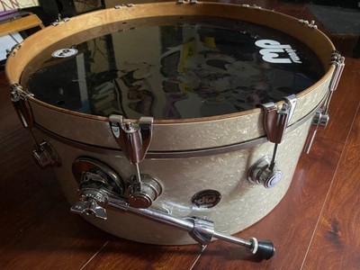 DW Bass Drum- circa 2005 (playable) 22x9 and 3 toms (cut for wall mounted art)