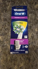 Oral-B  Replacement Brush Heads Refill CrossAction (3 Pack) 