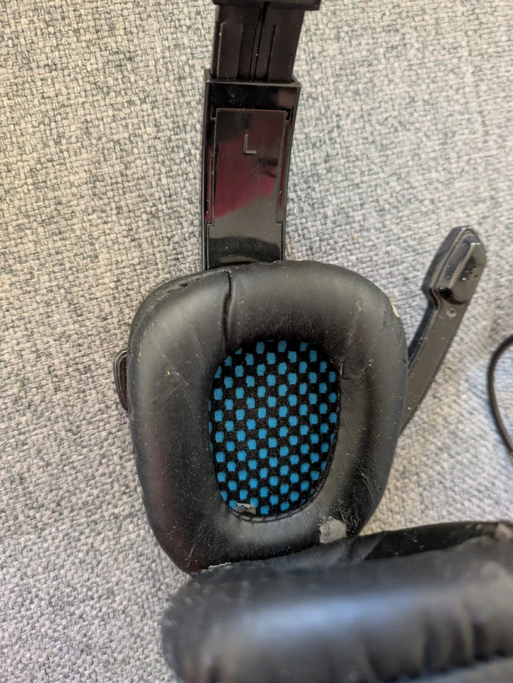 SADES SA-708 Gaming Headset Kopfhörer schwarz/blau, 3,5mm Anschluss - Bild 3 von 4