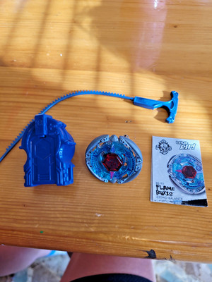 Flame Byxis 230WD Beyblade Hasbro Metal Masters BB-95 With Launcher Tool 