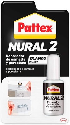 Pattex Nural 2 Reparatur für Porzellan und Emaille 20 ml Reparaturkleber